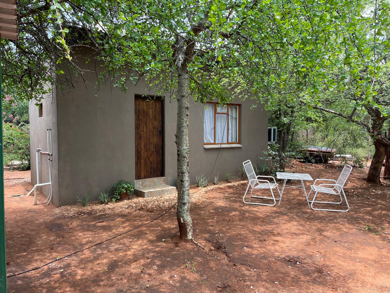 Bed made up with local textiles